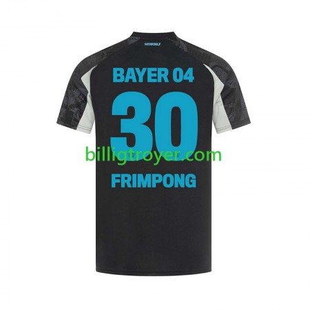 Billige Fotballdrakter Bayer 04 Leverkusen Frimpong 30 Tredjedraktsett 2024/25 Kortermet